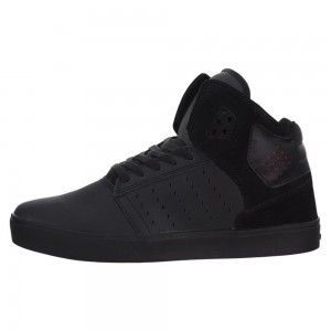 Supra Atom Skatesko Dame Svarte | NDMIL0635