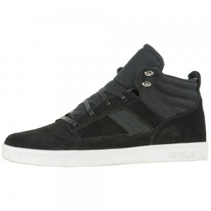 Supra Bandit Mid Skatesko Dame Svarte | BWKLP2160