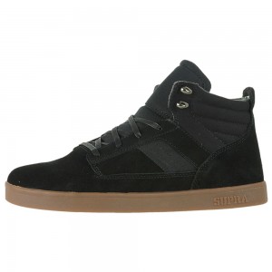 Supra Bandit Skatesko Herre Svarte | PISZY1209