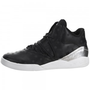 Supra Estaban Sneakers Dame Svarte Sølv | OXHVK0185