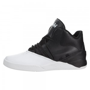 Supra Estaban Sneakers Herre Svarte Hvite | UFDJL5708