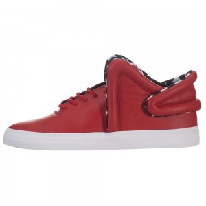 Supra Falcon Sneakers Dame Rød | FIOSV2479