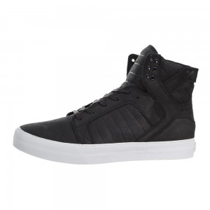 Supra SkyTop HF Høye Dame Svarte | PVNCQ6941