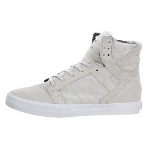 Supra SkyTop Høye Dame Grå | KARLS0194