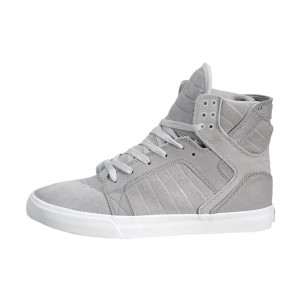 Supra SkyTop Høye Dame Grå | XRGCI8917