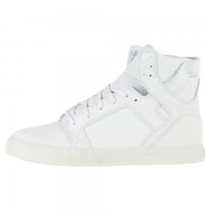 Supra SkyTop Høye Dame Hvite | TGAIE4532