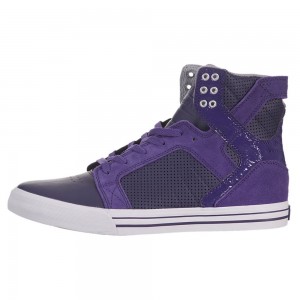 Supra SkyTop Høye Dame Lilla | XZFRJ8907