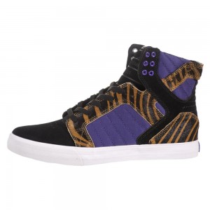 Supra SkyTop Høye Dame Multicolor | HVILJ0579