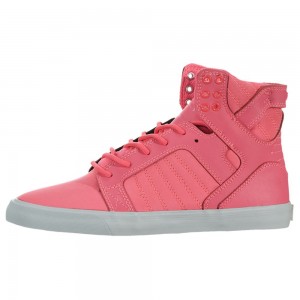 Supra SkyTop Høye Dame Rosa | JKPWH3549