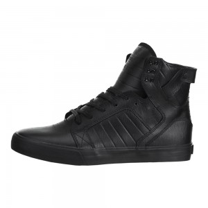 Supra SkyTop Høye Dame Svarte | AEXCD3407