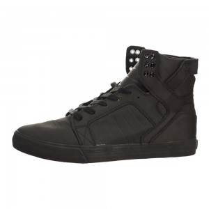 Supra SkyTop Høye Dame Svarte | LBEIN0517