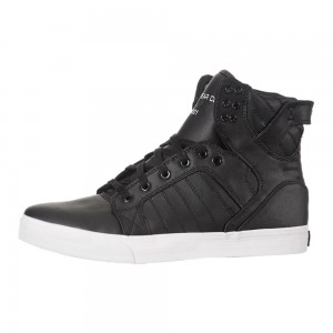 Supra SkyTop Høye Dame Svarte | LDOHF9307