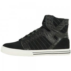 Supra SkyTop Høye Dame Svarte | WHCKI1340