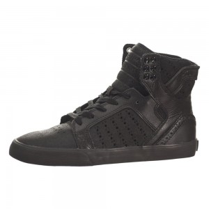 Supra SkyTop Høye Dame Svarte | YQESW5967