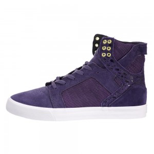 Supra SkyTop Høye Herre Lilla | ULMEB0912