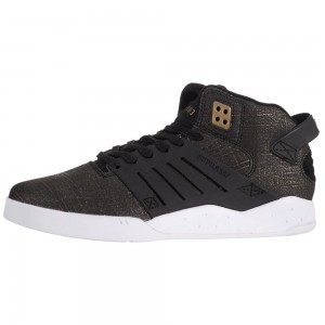 Supra SkyTop III Skatesko Dame Svarte | XNFSP2853