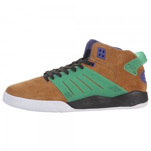 Supra SkyTop III Skatesko Herre Brune | CLFYT3497