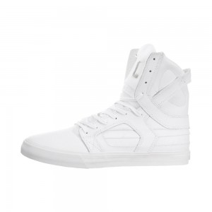 Supra SkyTop II Høye Dame Hvite | YOXMT9276