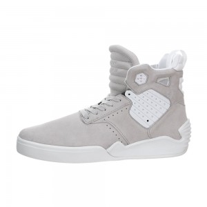 Supra SkyTop IV Høye Herre Grå | PZFGA6528