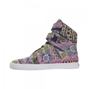 Supra Society Høye Dame Multicolor | AELOC0952