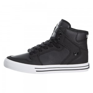 Supra Vaider Høye Dame Svarte | UKQCH5607