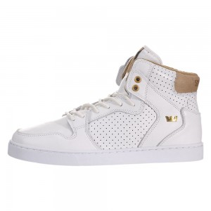 Supra Vaider LX Høye Herre Hvite | FISOW7105