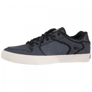 Supra Vaider Low Lave Herre Svarte Hvite | ZKVGD2459