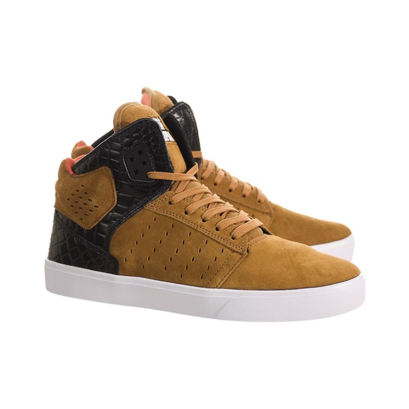 Supra Atom Skatesko Dame Brune | DWVQS5804