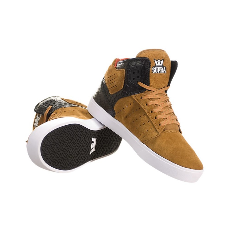 Supra Atom Skatesko Dame Brune | DWVQS5804