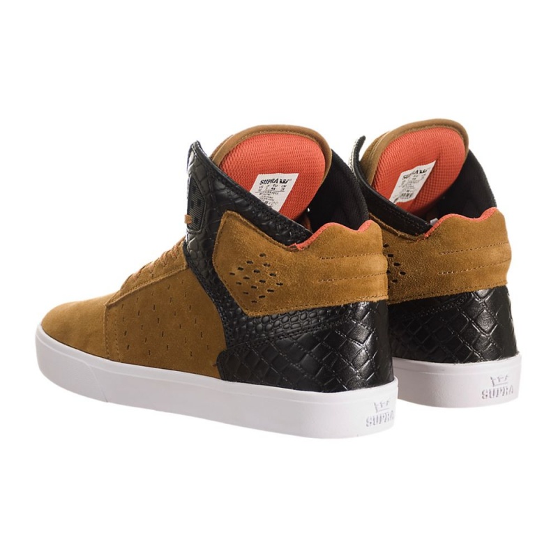 Supra Atom Skatesko Dame Brune | DWVQS5804