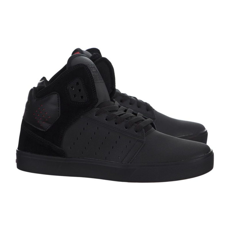 Supra Atom Skatesko Dame Svarte | NDMIL0635