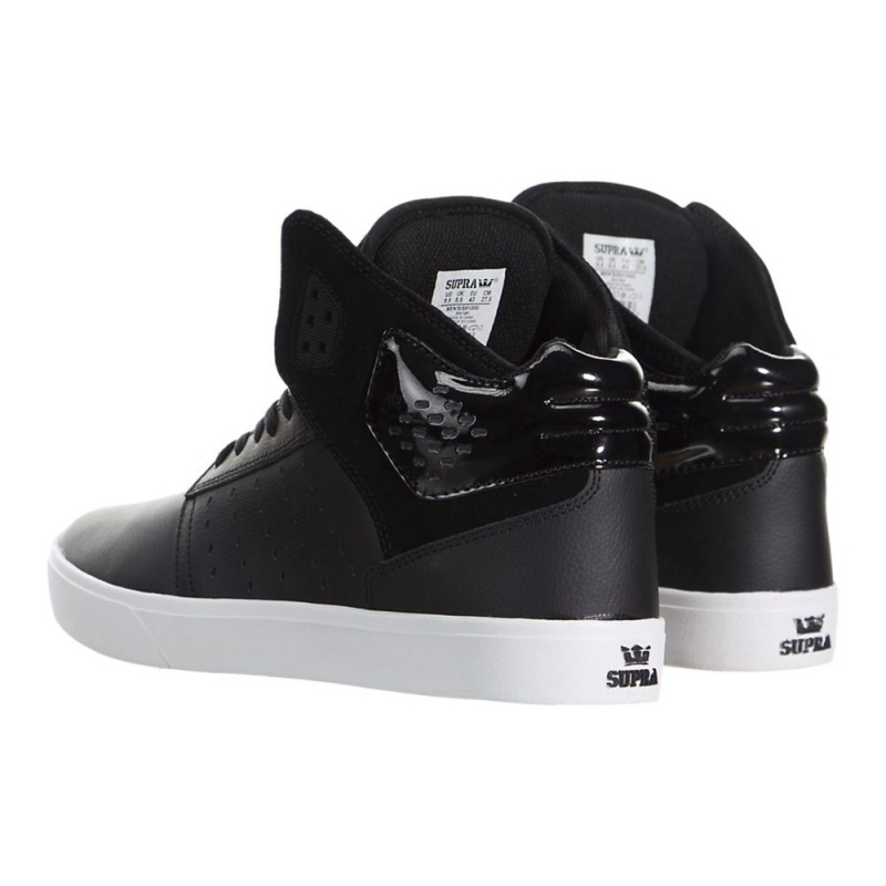 Supra Atom Skatesko Dame Svarte | REBGD8719