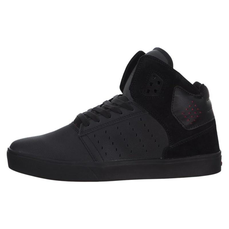 Supra Atom Skatesko Herre Svarte | OFIUQ6405