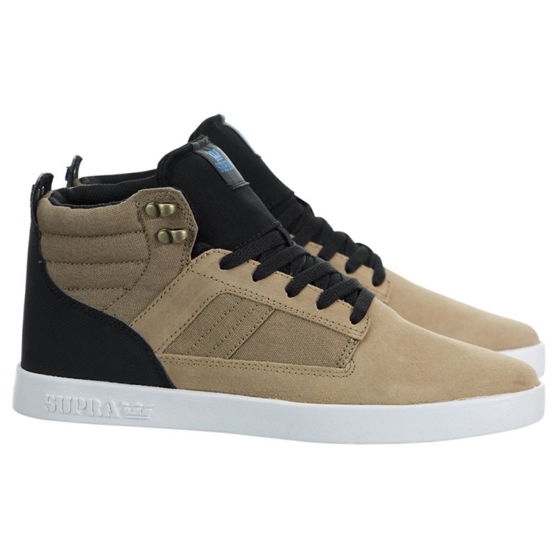 Supra Bandit Skatesko Dame Khaki | QGESU9642