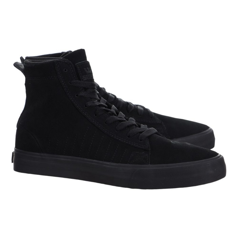 Supra Belmont High Høye Dame Svarte | NTLIB7820