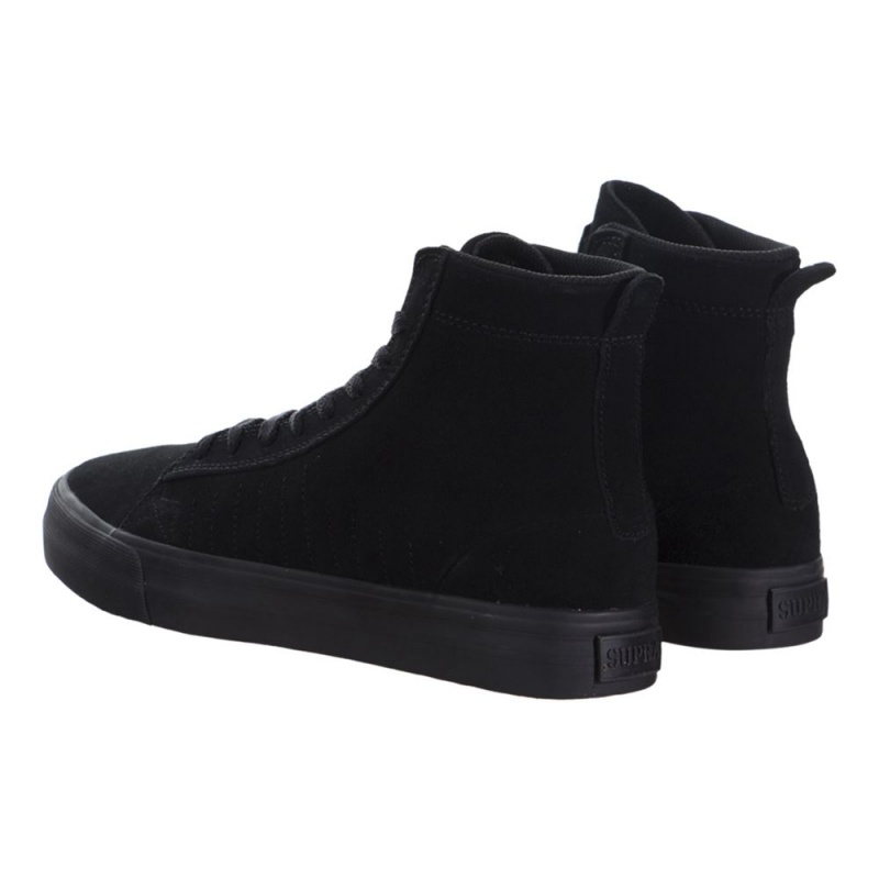 Supra Belmont High Høye Dame Svarte | NTLIB7820