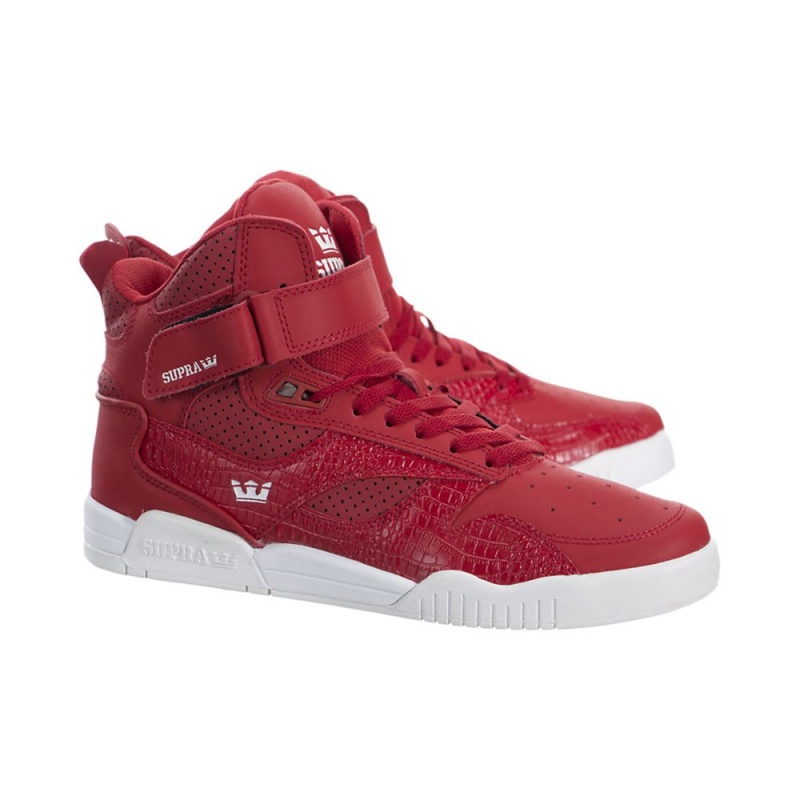 Supra Bleeker Høye Dame Rød | QLASK7041