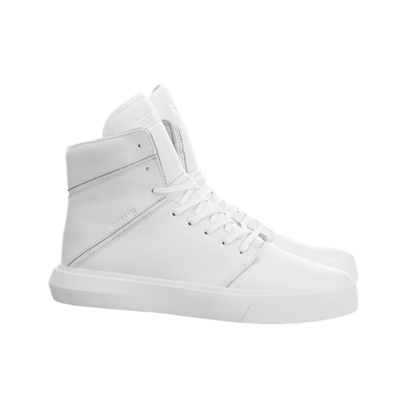 Supra Camino Skatesko Dame Hvite | PGMHQ7435