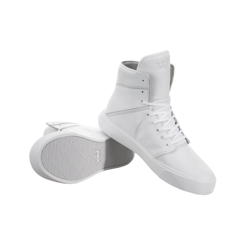 Supra Camino Skatesko Dame Hvite | PGMHQ7435