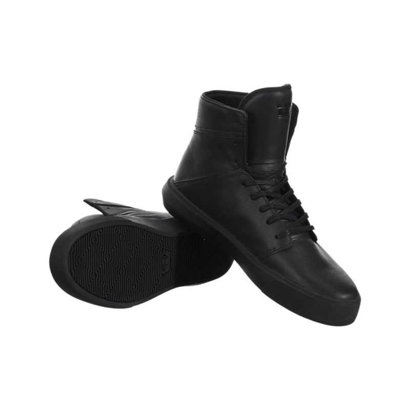 Supra Camino Skatesko Dame Svarte | OLGYH9320