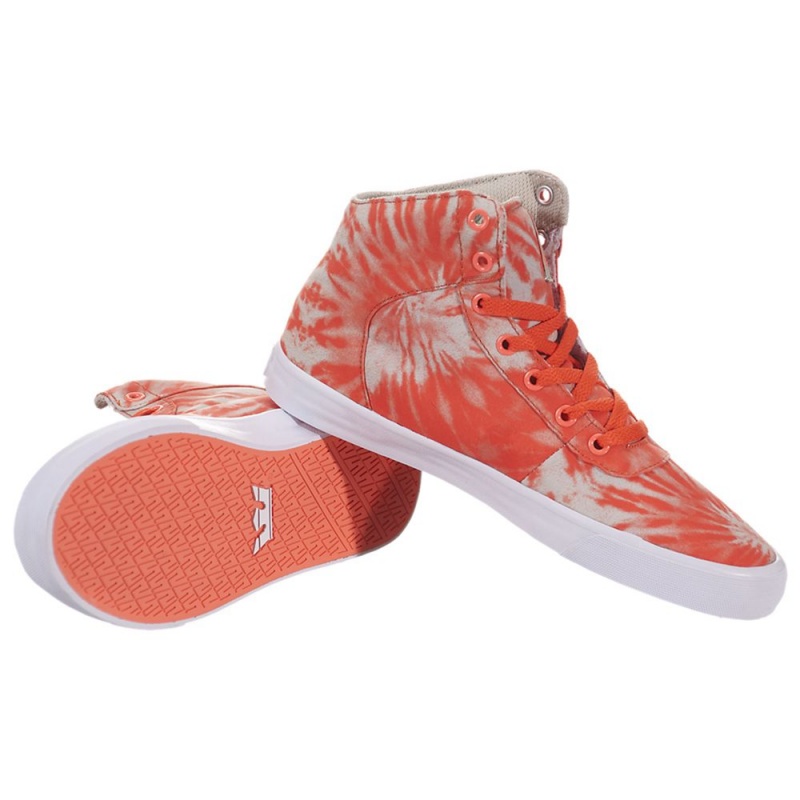 Supra Cuttler Skatesko Dame Oransje | SFLPJ1784