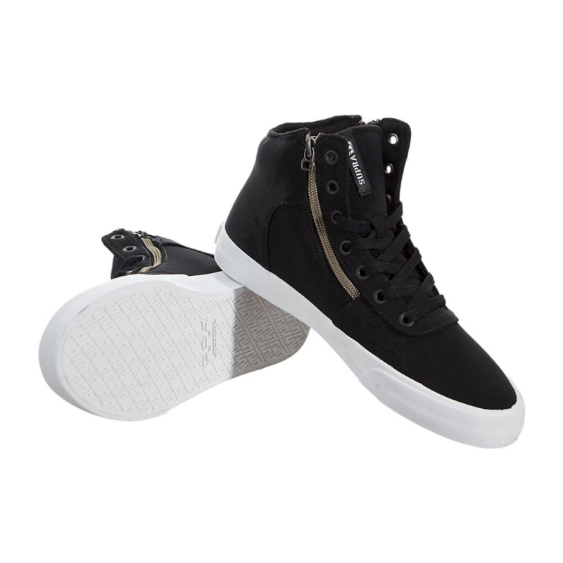 Supra Cuttler Skatesko Dame Svarte | PBWTY8259