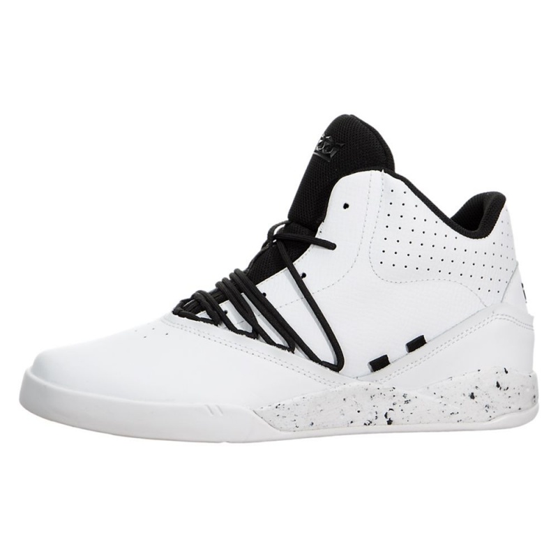 Supra Estaban Sneakers Dame Hvite Svarte | DGJZH2051