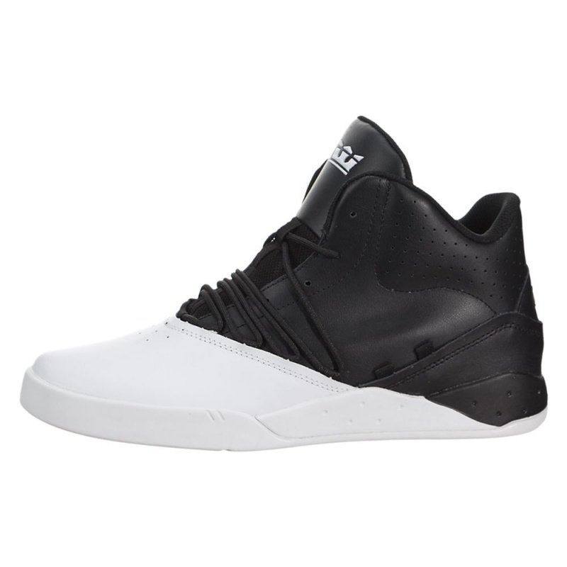 Supra Estaban Sneakers Dame Svarte Hvite | RETCJ7215