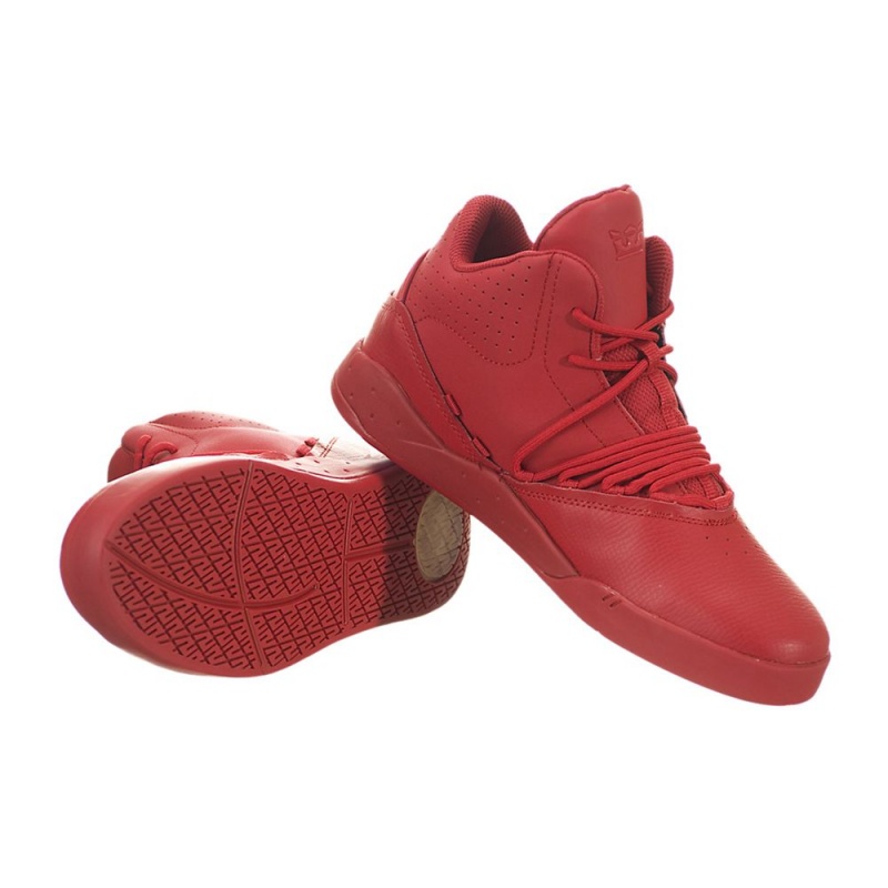 Supra Estaban Sneakers Herre Rød | WXIYT8502