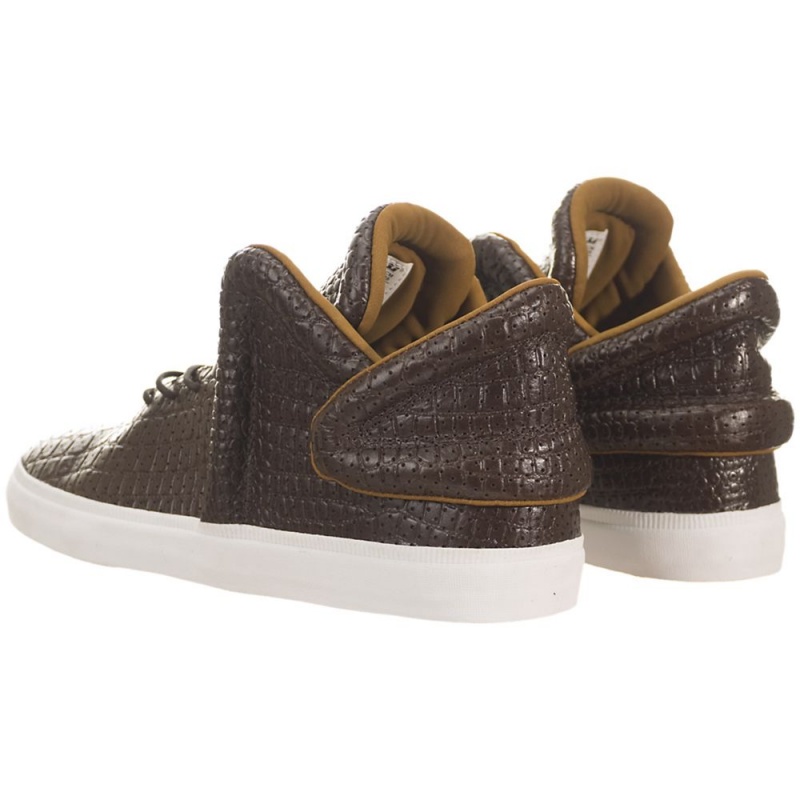 Supra Falcon Sneakers Dame Brune | RWECN3876