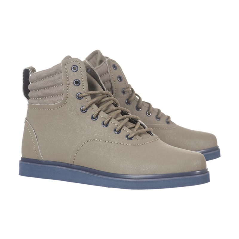 Supra Henry Høye Dame Khaki | DTULK8193