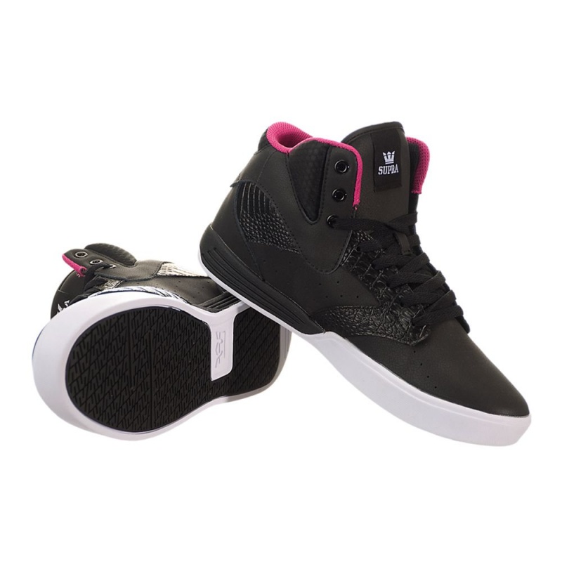 Supra Khan Skatesko Dame Svarte | LMQKR6407