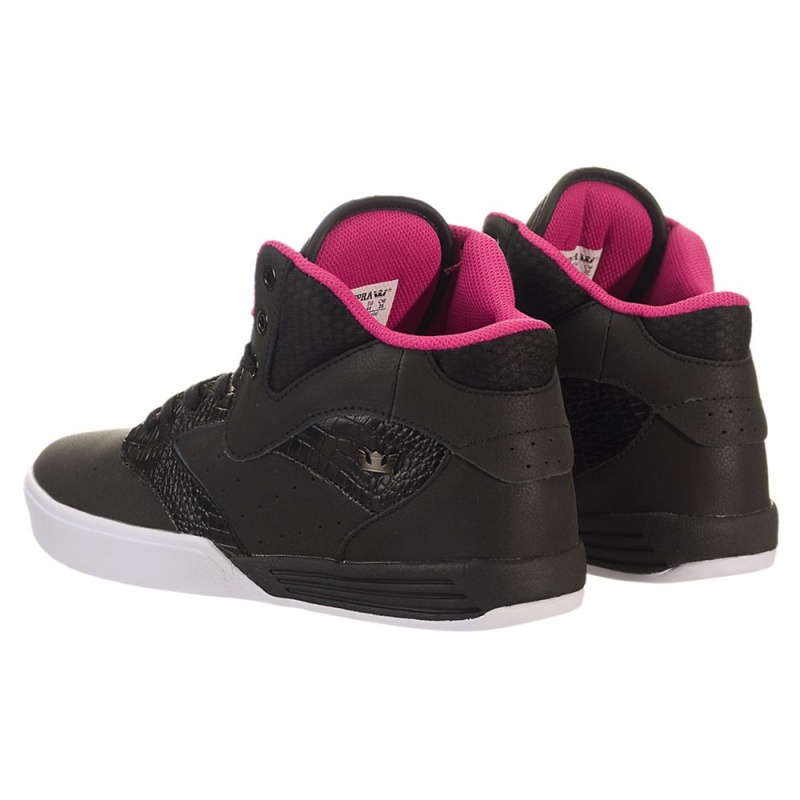 Supra Khan Skatesko Dame Svarte | LMQKR6407