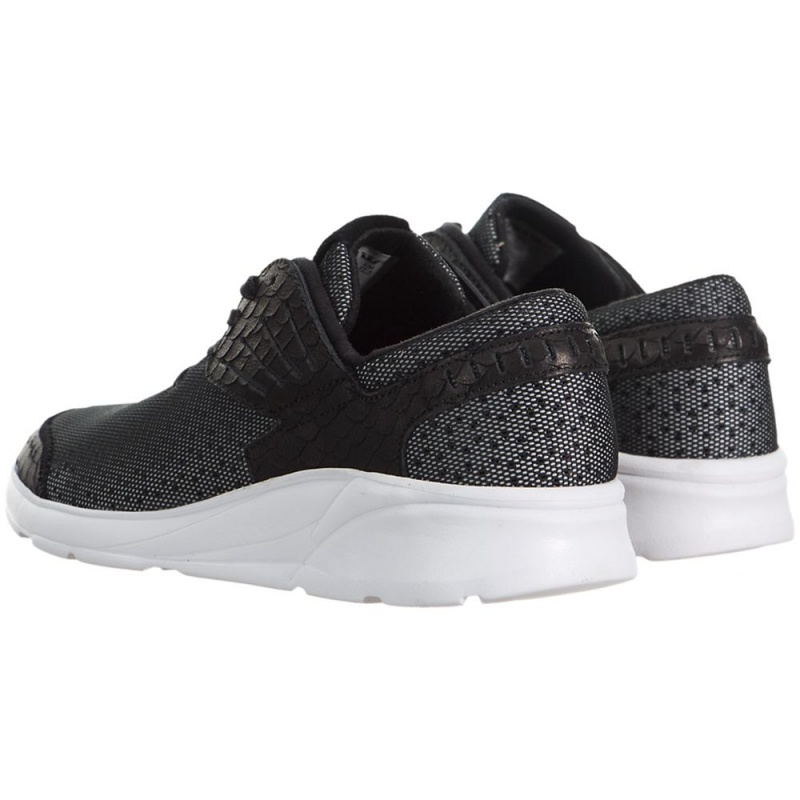 Supra Motion Løpesko Dame Svarte Hvite | JLAWN5276